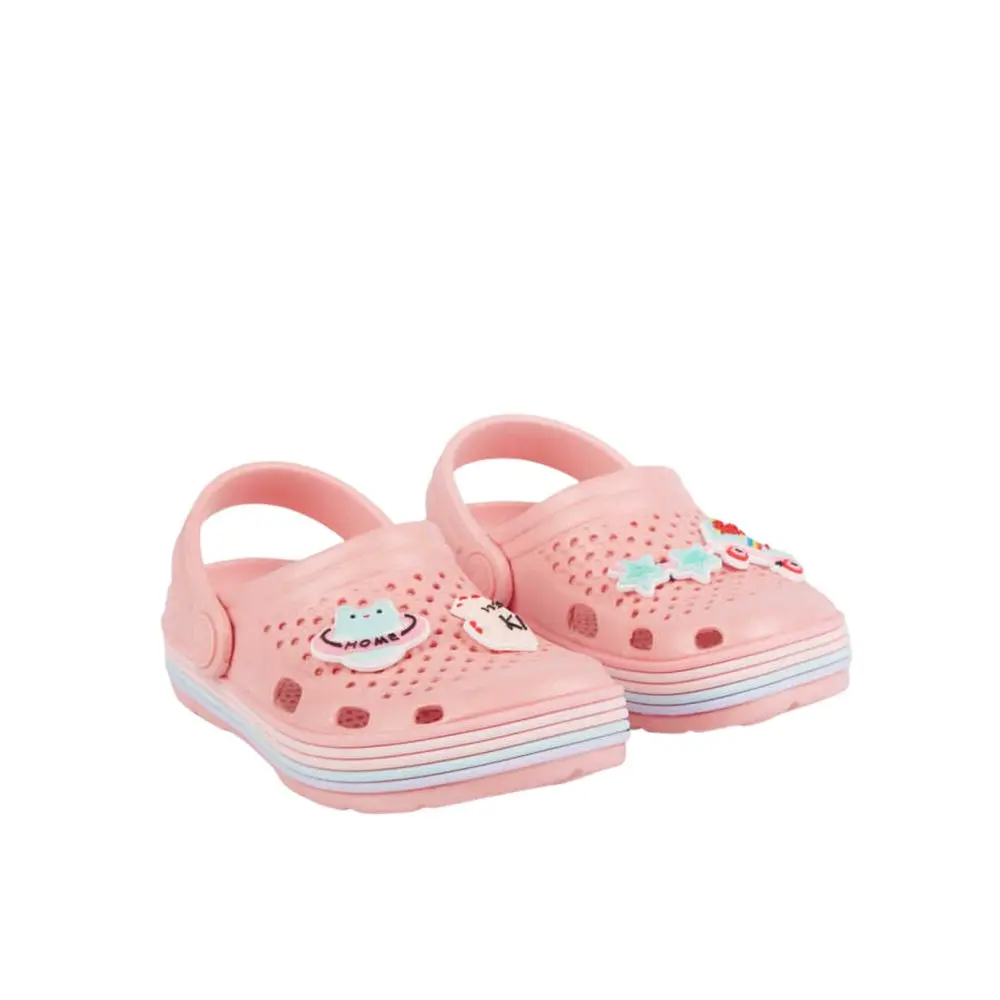 Dětské Barefoot Sandály COQUI NAZOUVÁKY baby růžové rainbow + amulet - 32–33