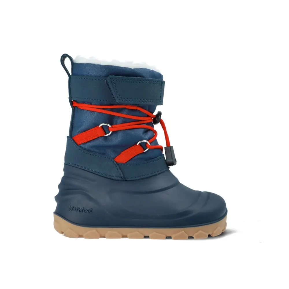 Dětské barefoot zimní sněhule RAYVE FROST HOPPER tmavě modré -