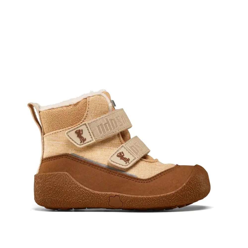 Dětské barefoot zimní botičky Affenzahn Prewalker Mid Boot Vegan Snuggy - Affenzahn 23