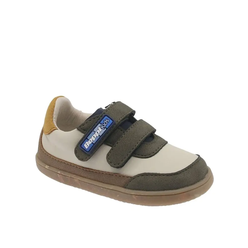 Dětské Barefoot Tenisky BEPPI SAPATO CASUAL BABY khaki béžové