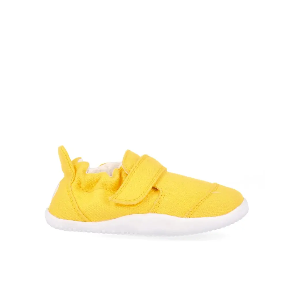 Dětské Barefoot Tenisky BOBUX XPLORER GO ORGANIC žluté -