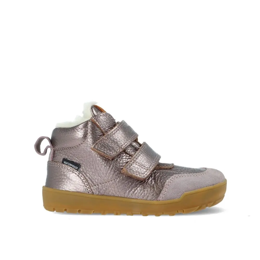 Dětské Barefoot zimní zateplené boty RAYVE TALINN 3.0 růžově zlaté