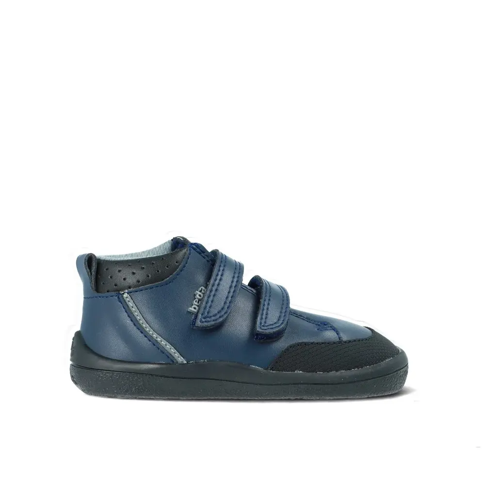 Dětské Barefoot celoroční boty Beda BFN 170060/W/M/NL/OK námořnické modré - 23