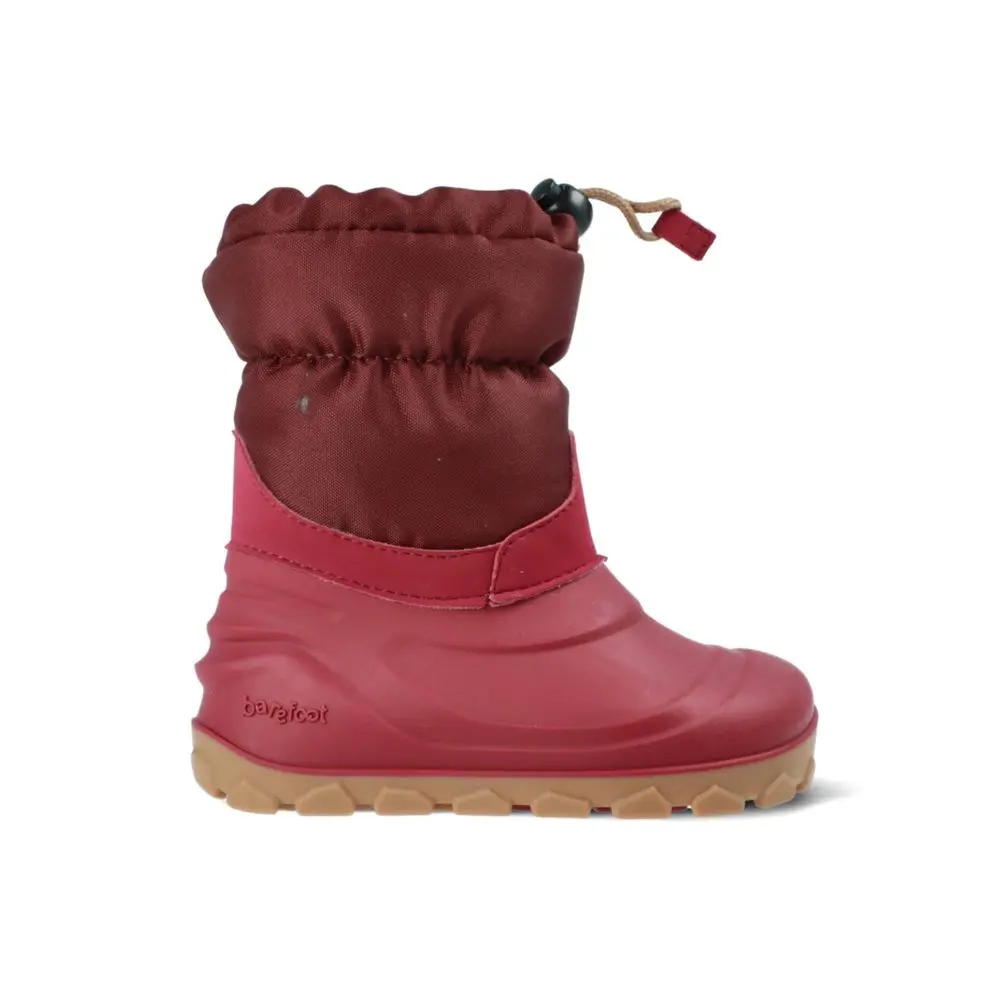 Dětské barefoot zimní sněhule RAYVE SNOWSTORM vínové -