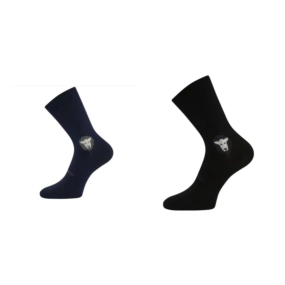 VÝHODNÝ SET VoXX® MERINO Ponožky Tmavě modré + Černé