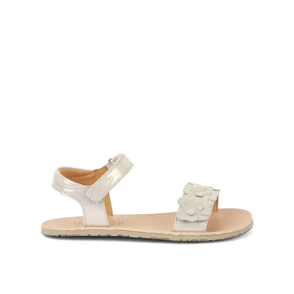 Barefoot Sandály FRODDO SANDAL FLEXY FLOWER zlaté shine - 25