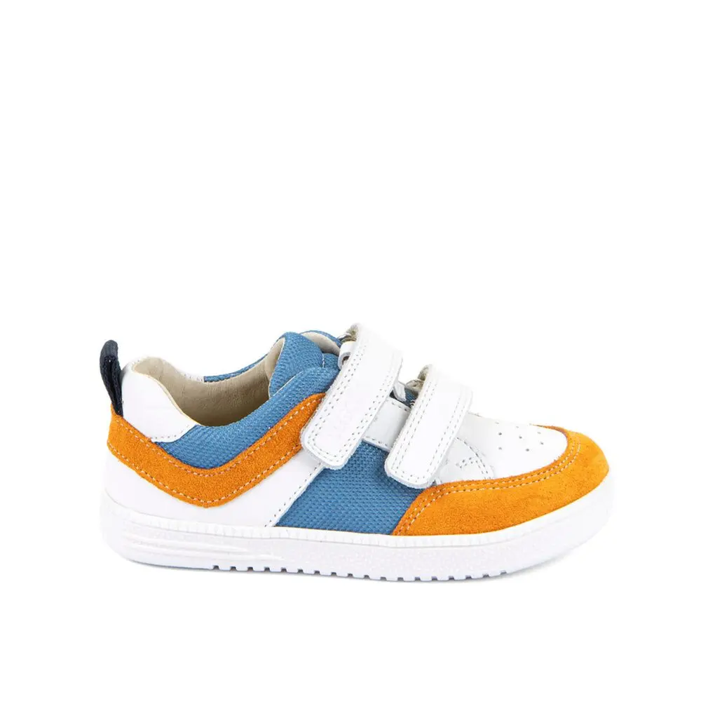 FRODDO TENISKY LOOP White Denim | Dětské barefoot tenisky -