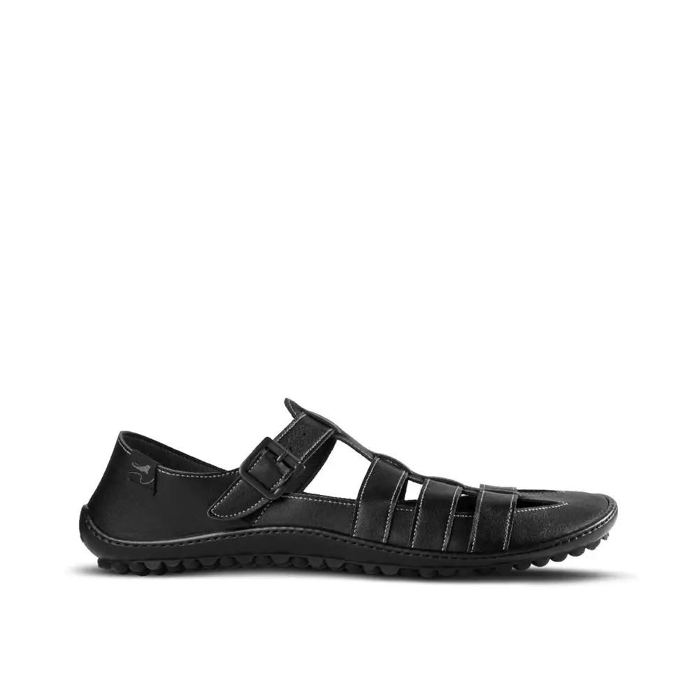 Pánské Barefoot Sandály LEGUANO JARO černé -