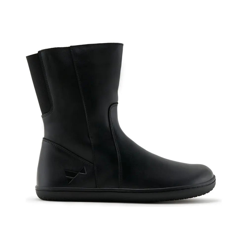 Dámské Barefoot Zateplené polokozačky ANGLES DAFNE 2.0 černé