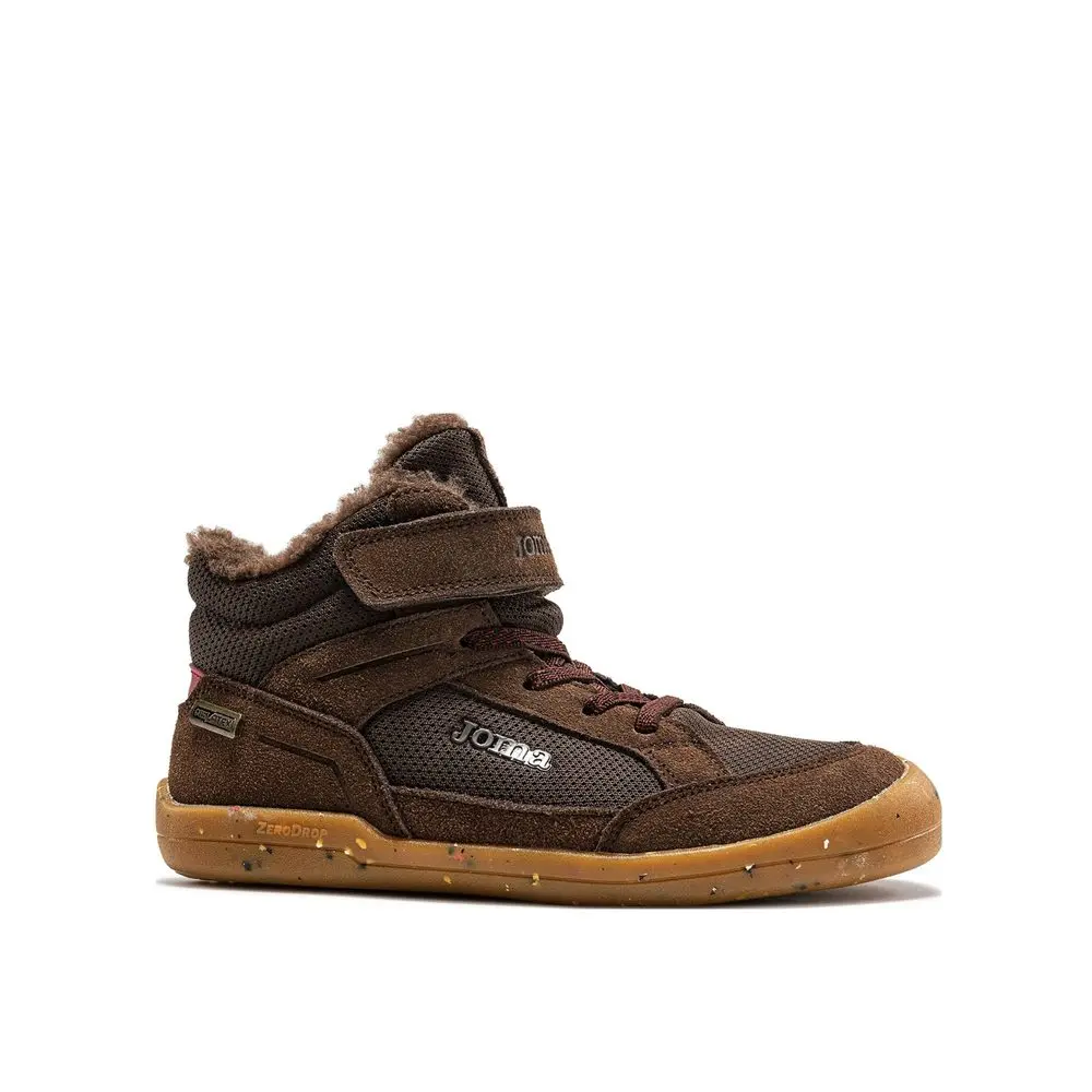 Dětské Barefoot Zimní Kotníkové Boty JOMA COCO JUNIOR 2524 hnědé - 30