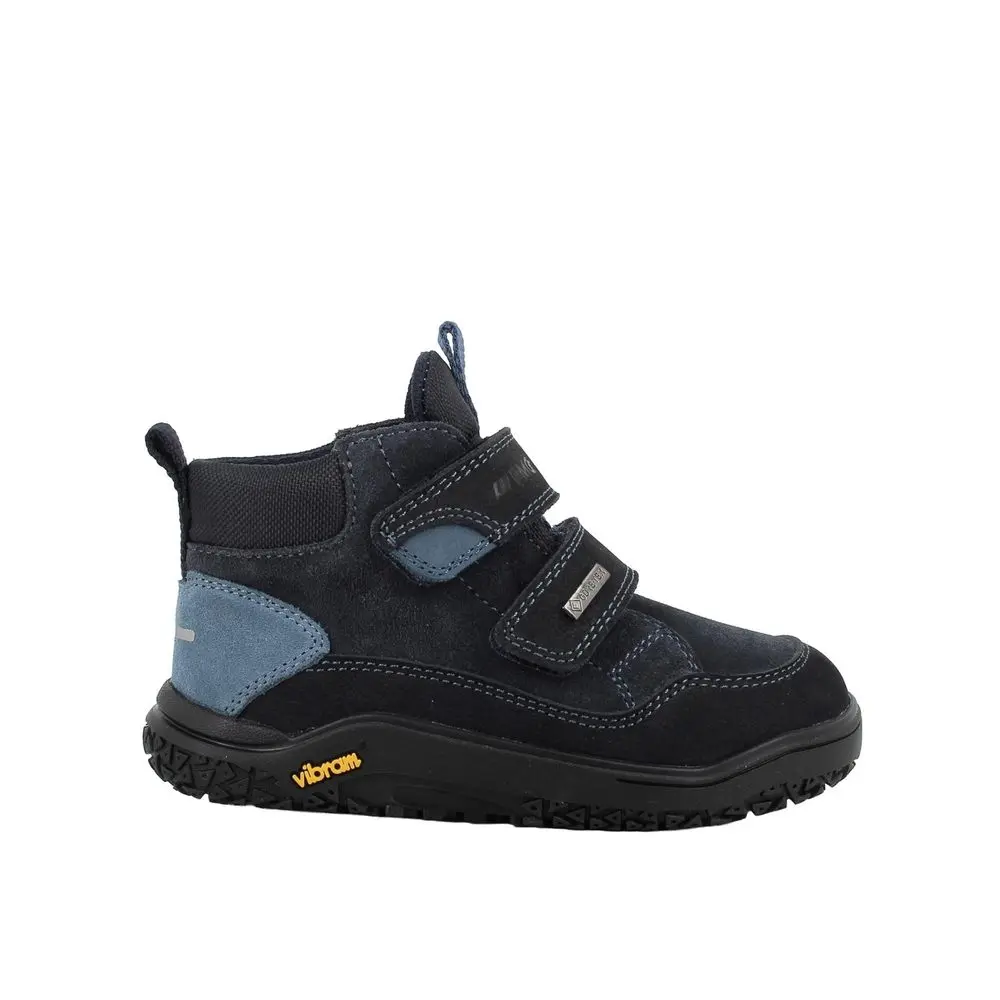 Dětské Barefoot Celoroční boty PRIMIGI PYR GTX 24182 tmavě modré -