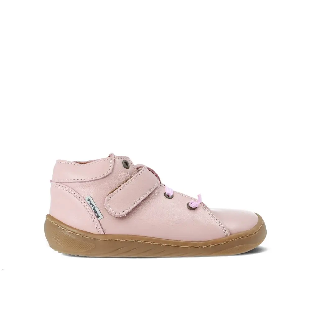 Dětské Barefoot Celoroční boty PEGRES SKINNY SBF 62F růžové -