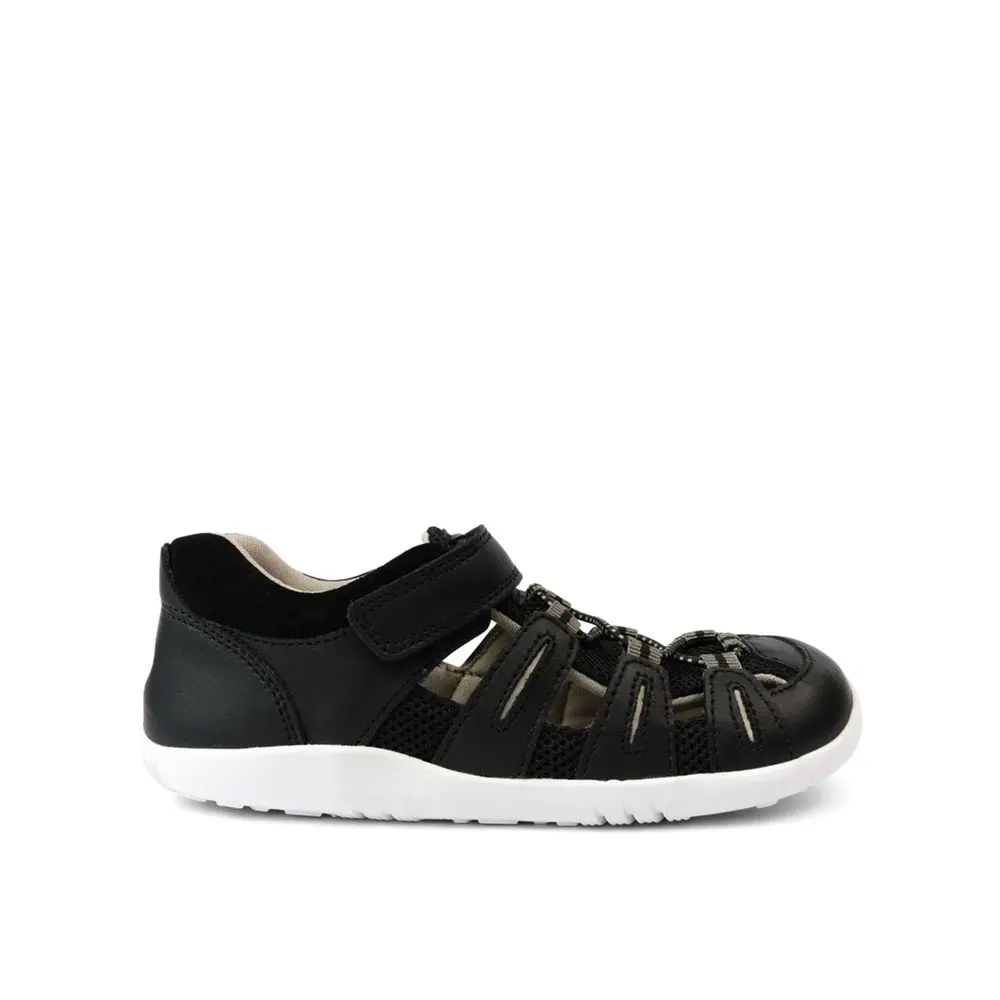 Dětské Barefoot Sandály BOBUX SUMMIT black charcoal -