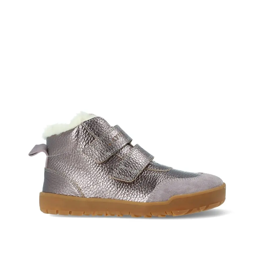 Dětské Barefoot zimní zateplené boty RAYVE TALINN 3.0 růžově zlaté -