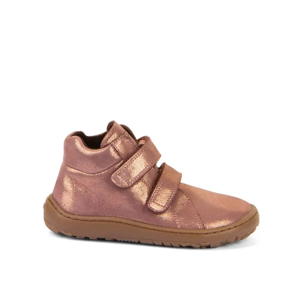 Dětské celoroční barefoot boty FRODDO AUTUMN růžové/zlaté - 21