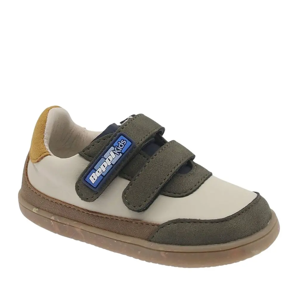 Dětské Barefoot Tenisky BEPPI SAPATO CASUAL BABY khaki béžové