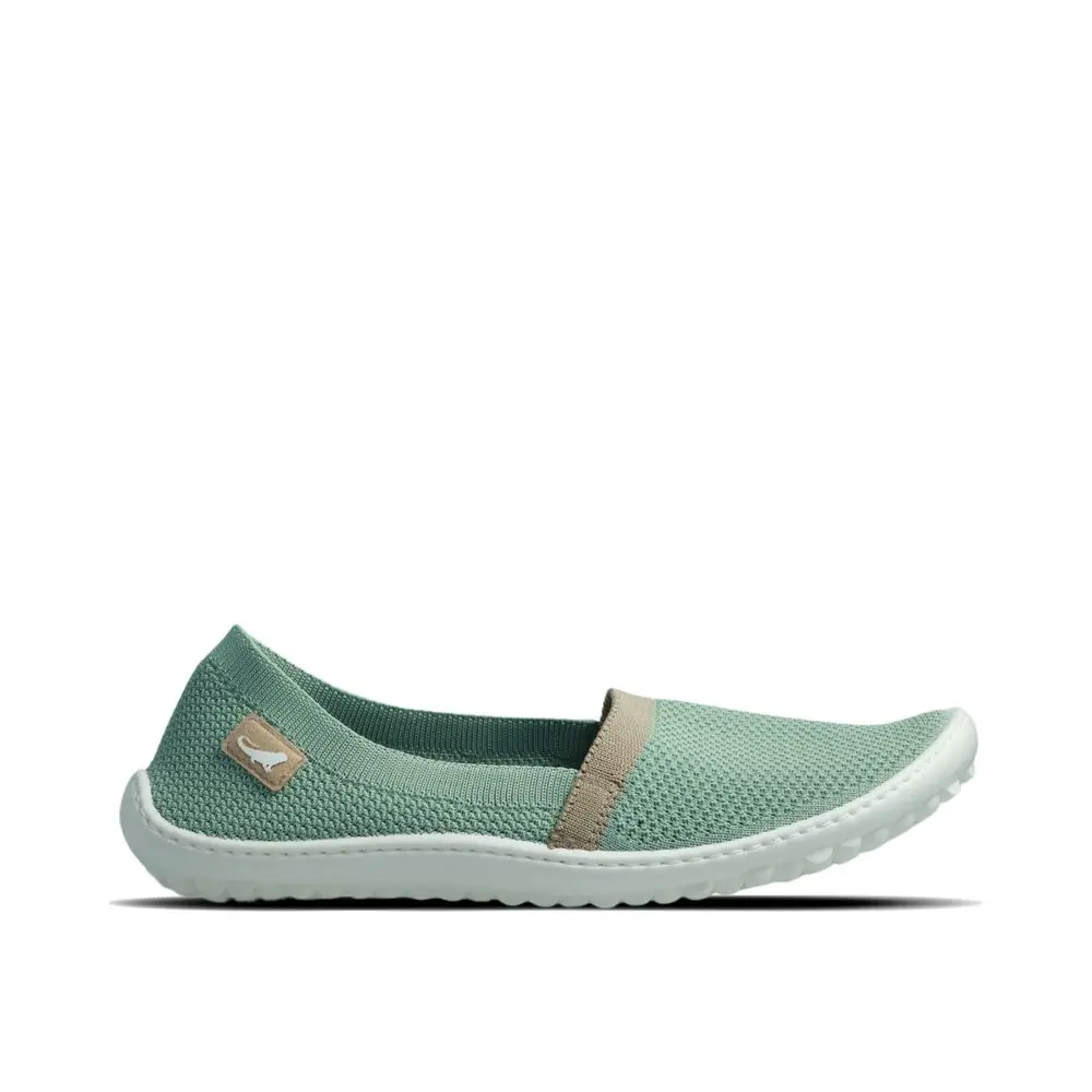 Dámské Barefoot Baleríny LEGUANO FLAIR pistáciové -