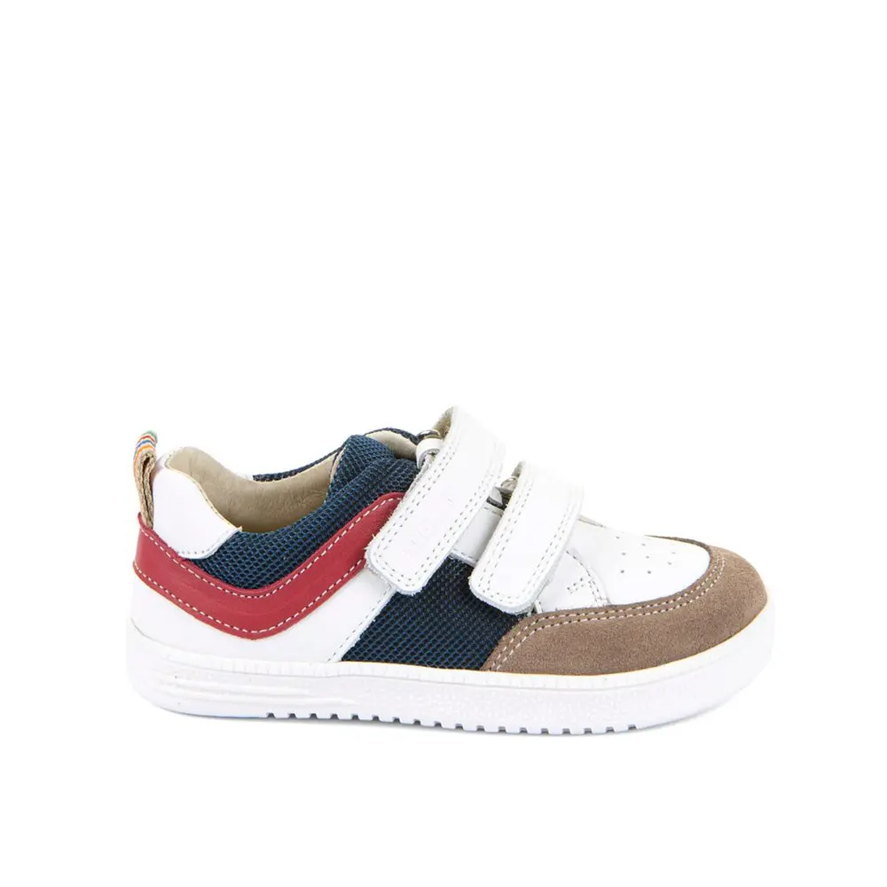 Dětské Barefoot Tenisky FRODDO LOOP modro červené -