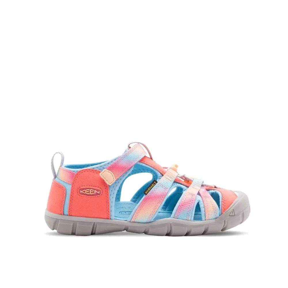 Dětské Barefoot Sandály KEEN SEACAMP II CNX ombre růžové lemonade - 25–26