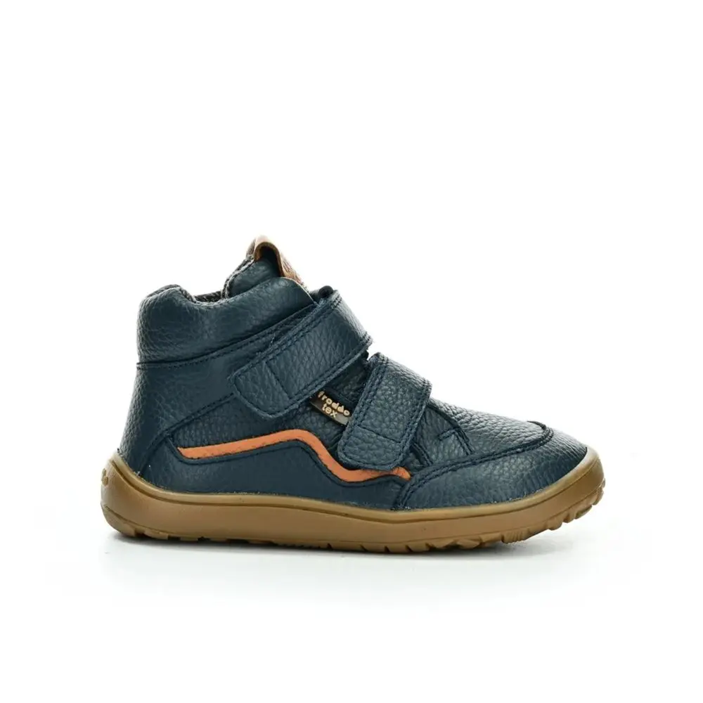Dětské celoroční barefoot boty FRODDO UP TEX AUTUMN tmavě modré - 34