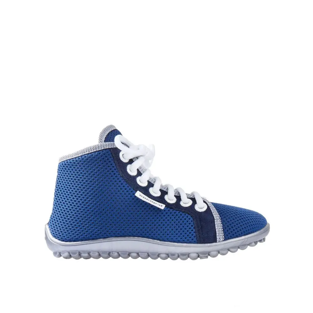 Dětské Barefoot Tenisky LEGUANO LEGUANITO AKTIV PLUS modré -