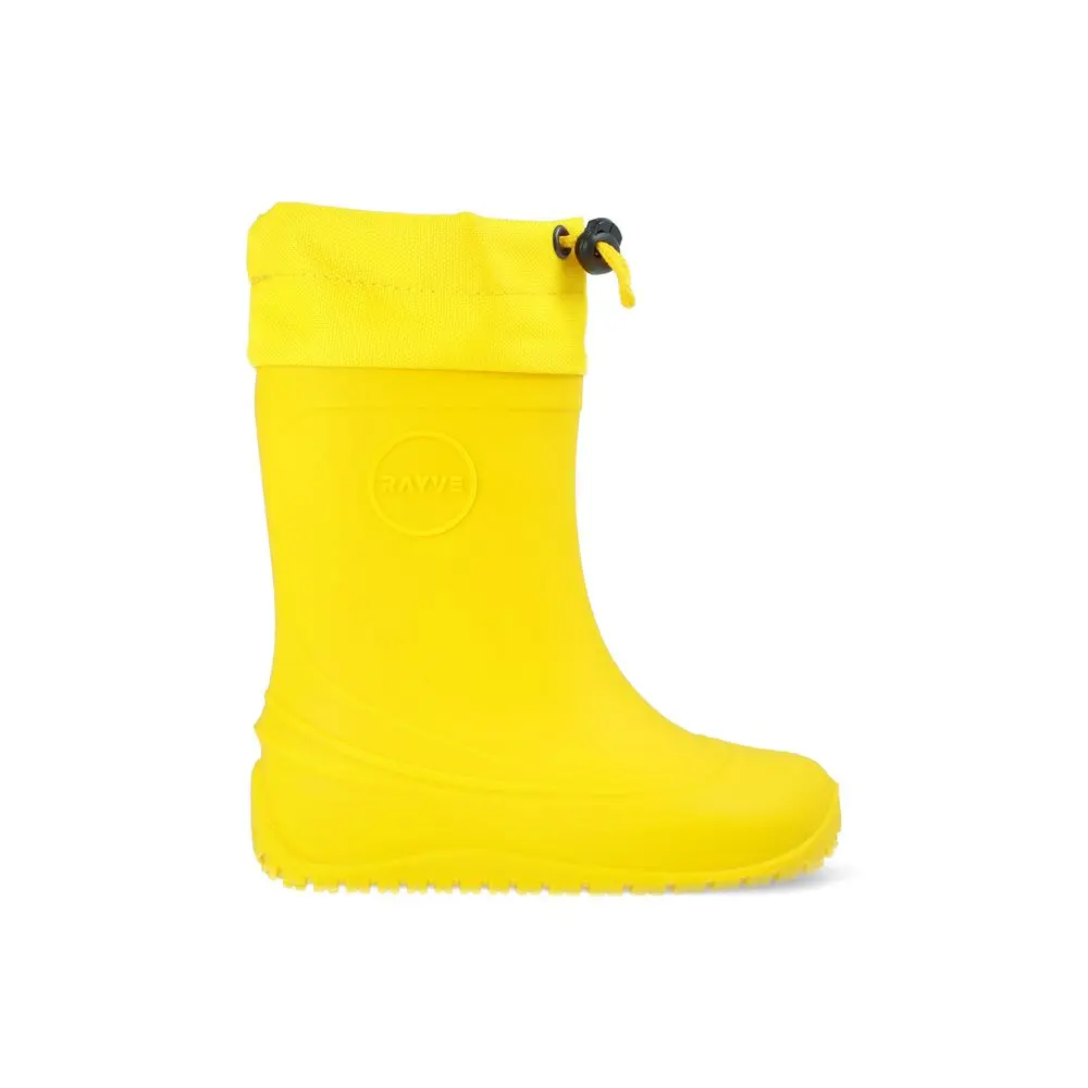 Dětské Barefoot Holínky RAYVE MONSOON COVER celé žluté