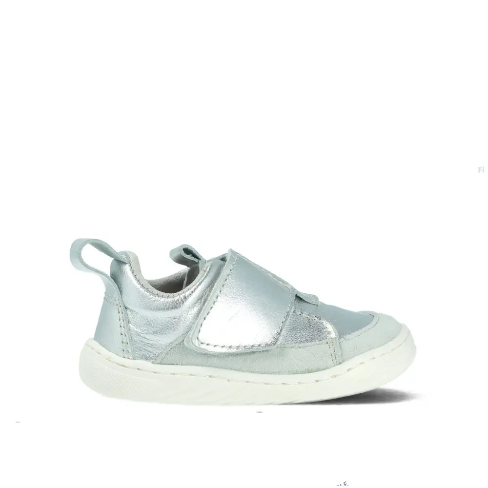Dětské Barefoot Botičky PEGRES PRVNÍ BOTIČKY SBF64 stříbrné - 22