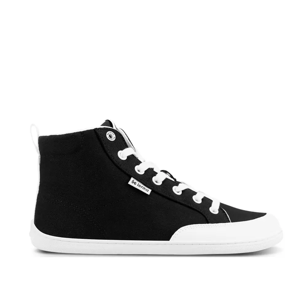 Barefoot tenisky Be Lenka Rebound - High Top - Black & White -