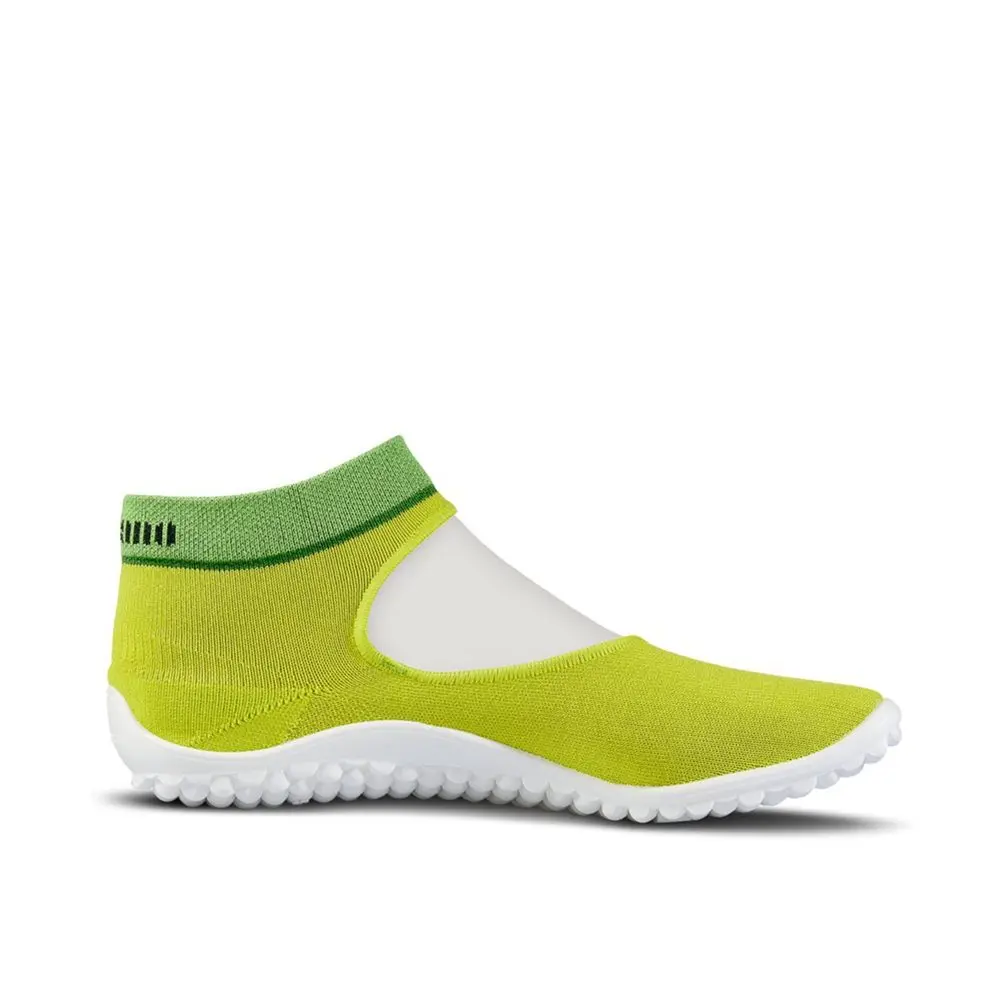 Dámské Barefoot Boty LEGUANO BALLERINA zelené