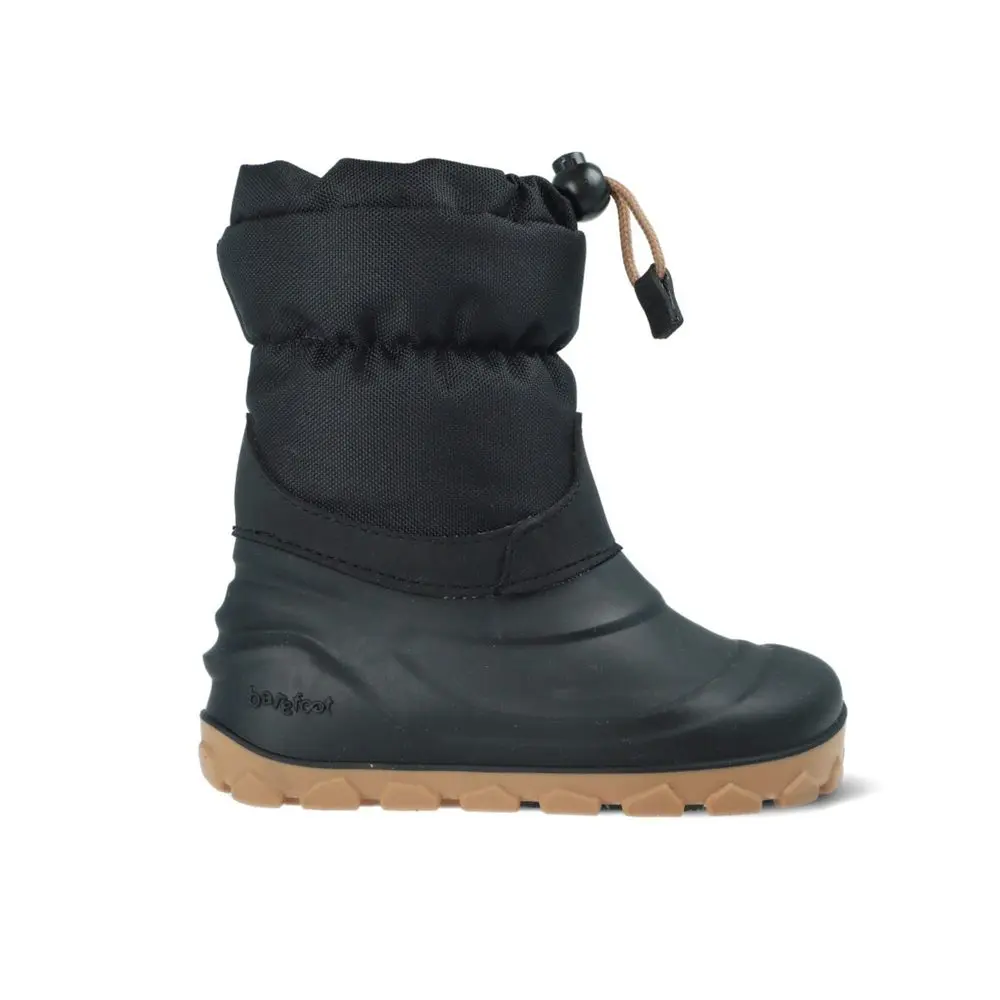 Dětské barefoot zimní sněhule RAYVE SNOWSTORM černé/hnědé -