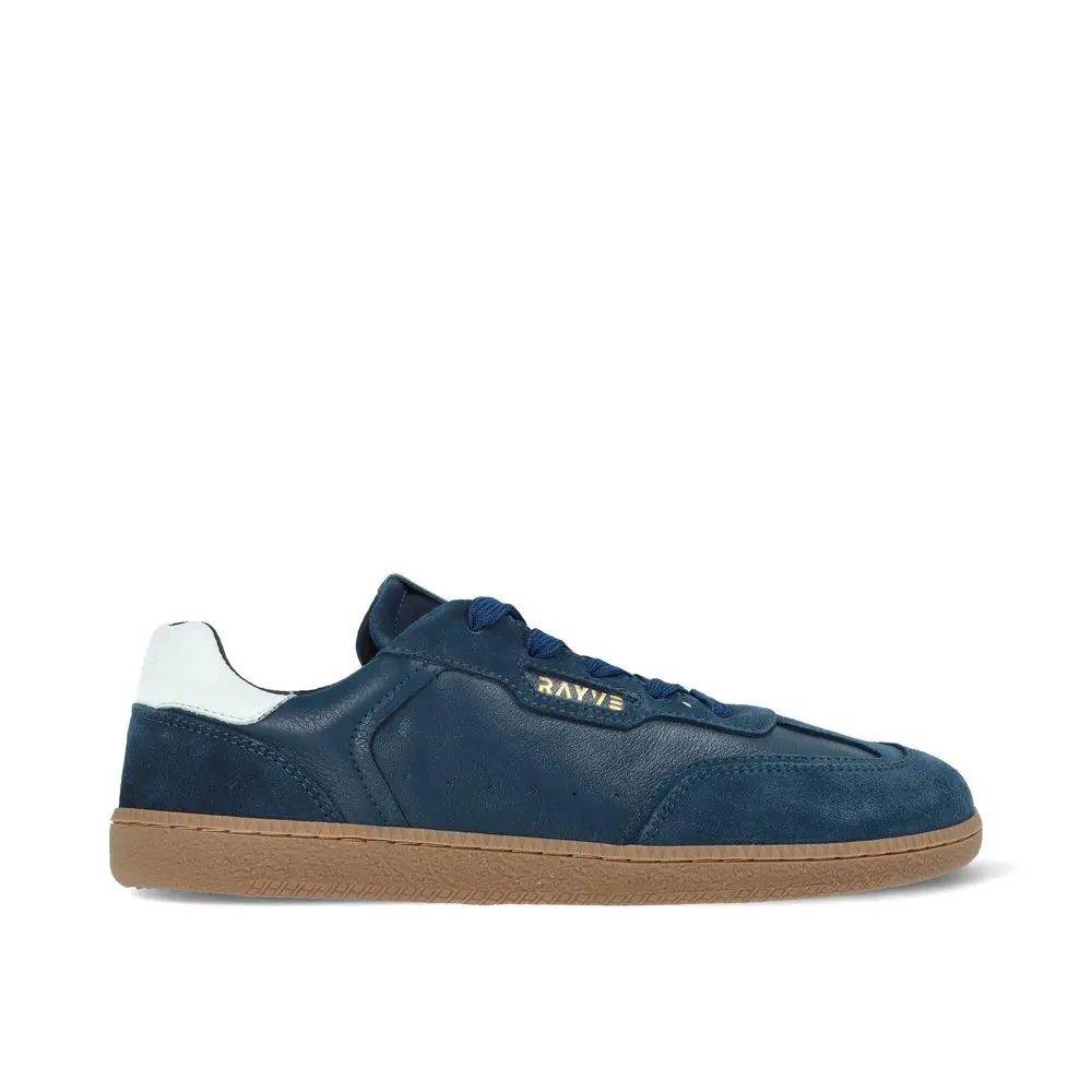 RAYVE RIO LEATHER Dark Blue | Barefoot tenisky