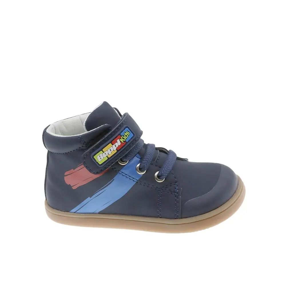 Dětské Barefoot Celoroční Boty BEPPI CASUAL BOOT BABY tmavě modré -