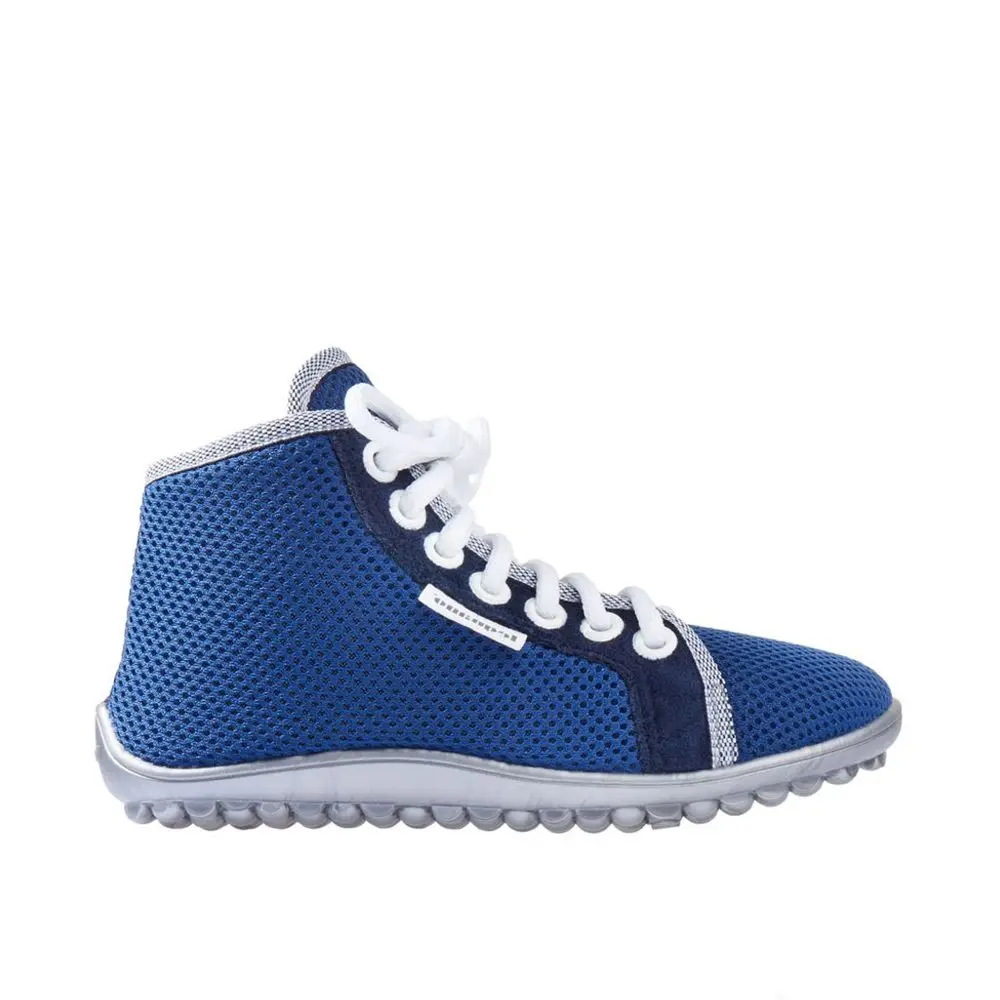 Dětské Barefoot Tenisky LEGUANO LEGUANITO AKTIV PLUS modré -