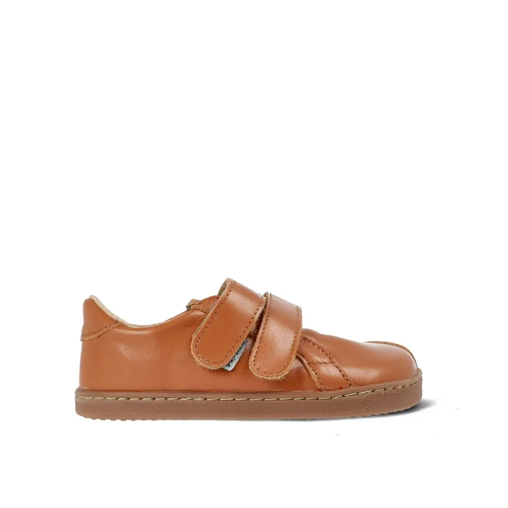 Dětské Barefoot Celoroční tenisky PEGRES BF54 0.1 hnědé