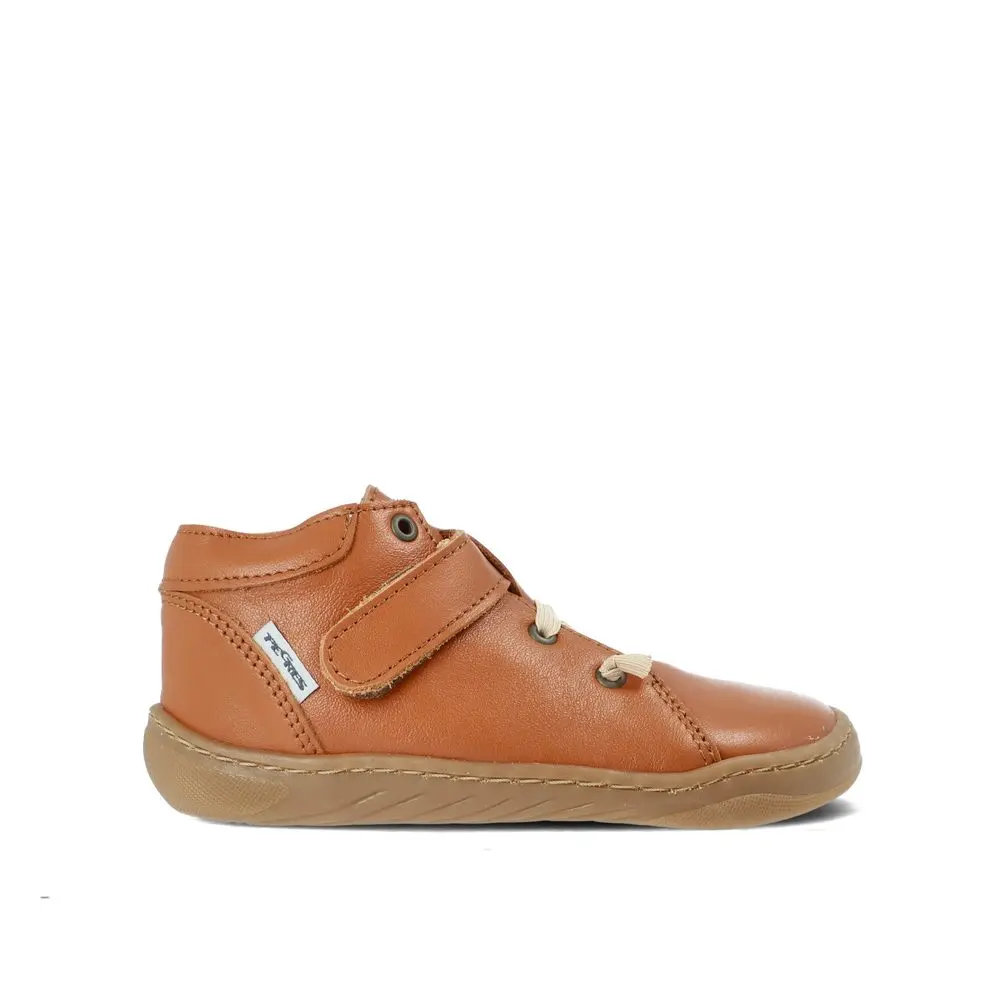 Dětské Barefoot Celoroční boty PEGRES SBF 62 hnědé -