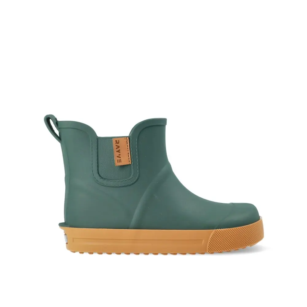 Dětské Barefoot Holínky RAYVE MUDDY SHORT olivově zelené
