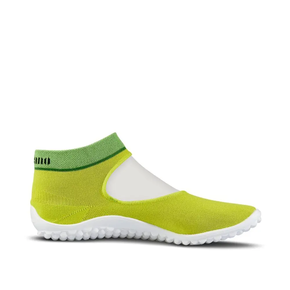 Dámské Barefoot Boty LEGUANO BALLERINA zelené -