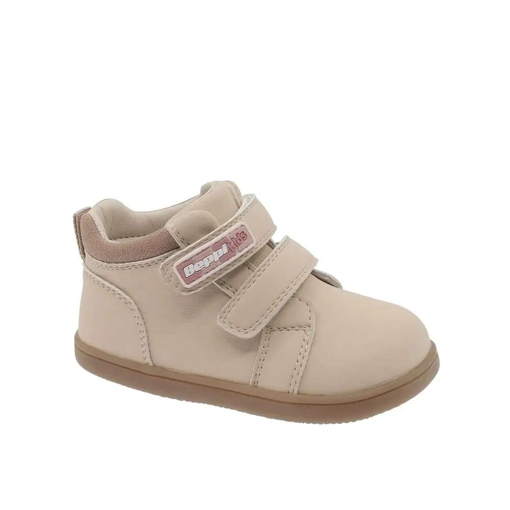 Dětské Barefoot Celoroční Boty BEPPI CASUAL BOOT BABY krémové