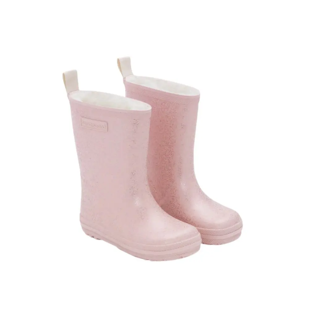 Dětské Barefoot Holínky BUNDGAARD ASPEN starorůžové sparkle - 27