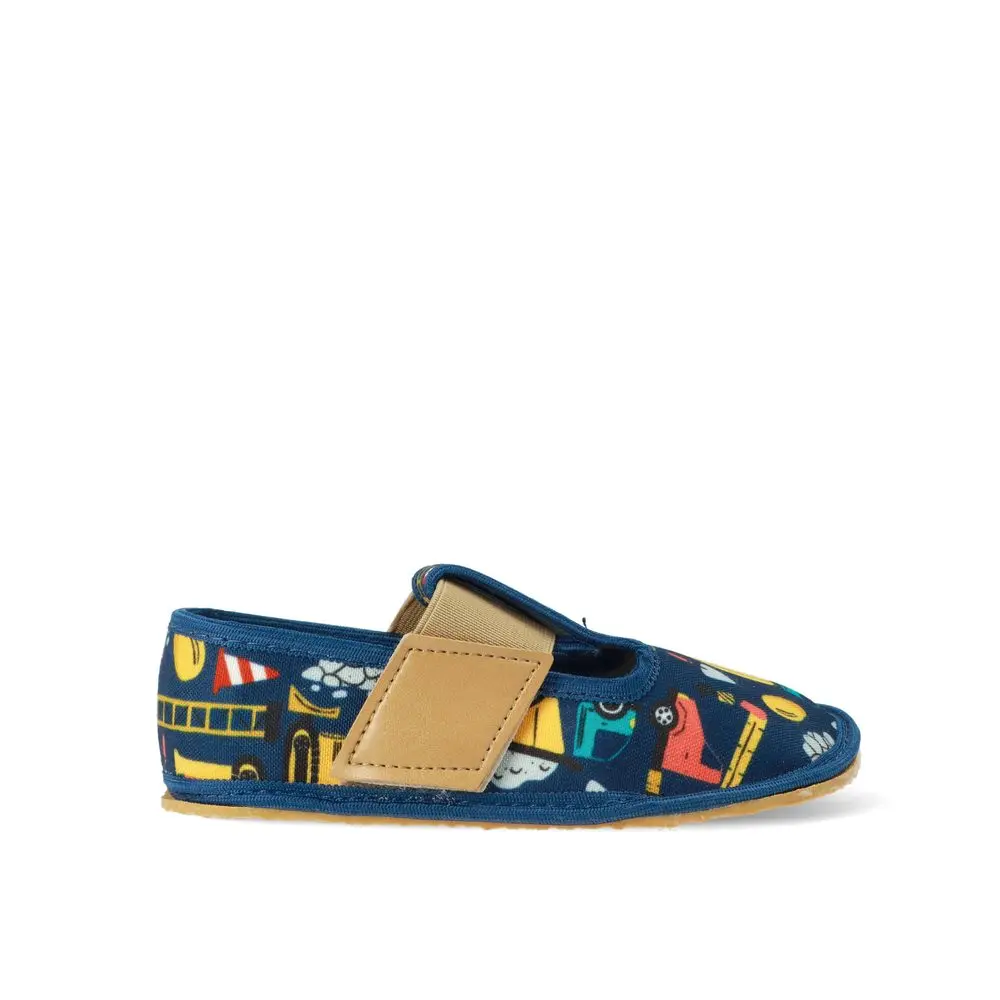 Dětské Barefoot Přezůvky RAYVE SLIPPERS ELASTIC lorries - 32