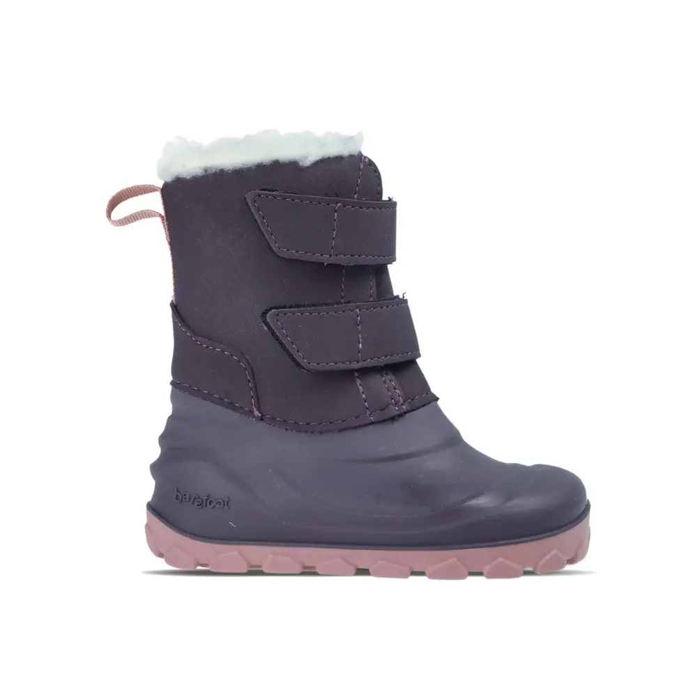 Dětské Barefoot Zimní boty RAYVE BLIZZARD fialové -