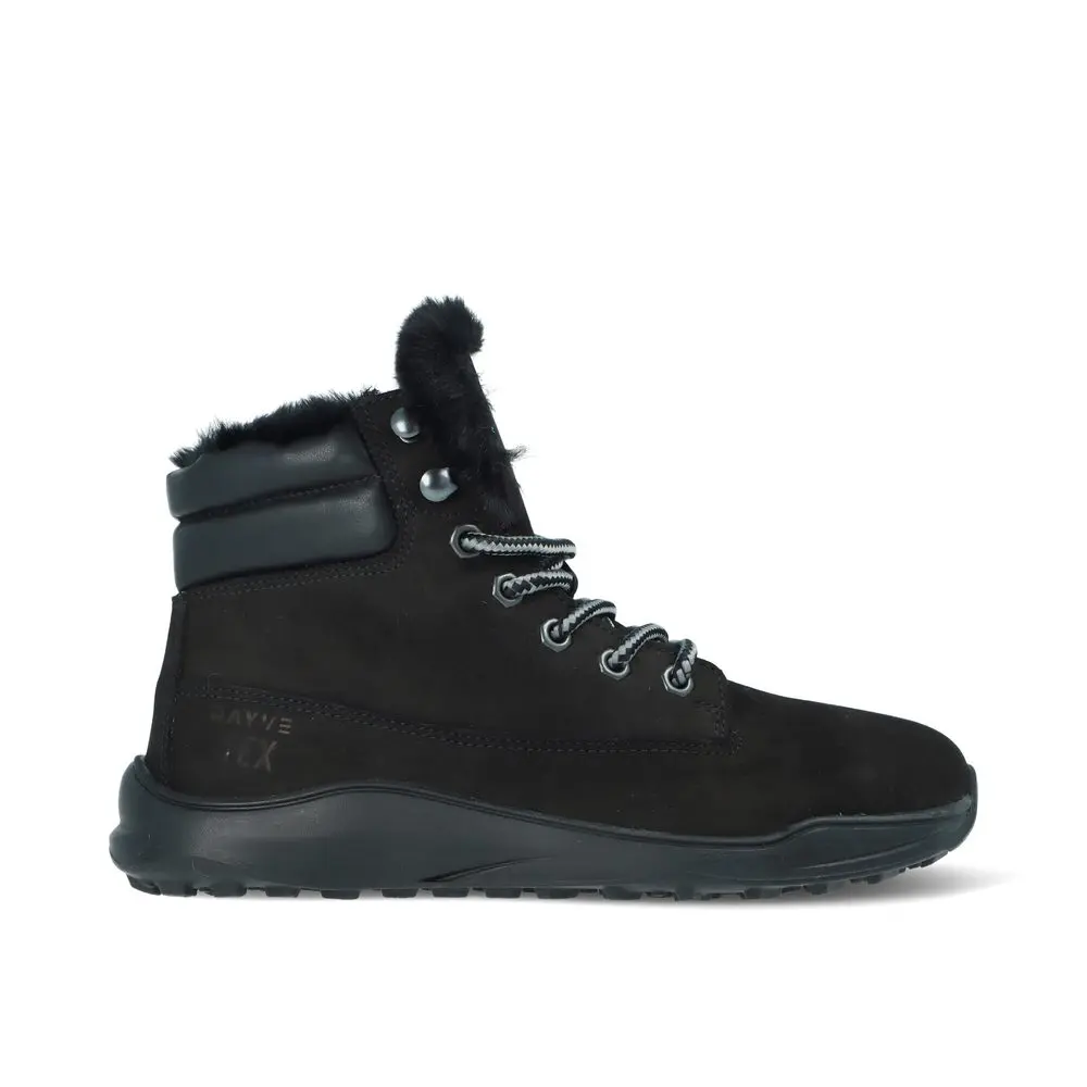 RAYVE UTAH 3.0 Black | Barefoot zimní zateplené boty -