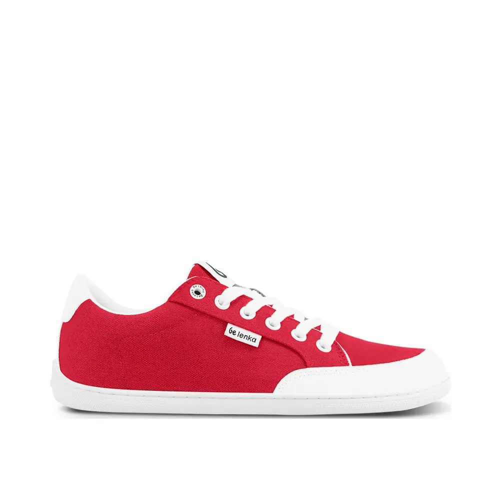 Barefoot tenisky Be Lenka Rebound - Red & White - 45