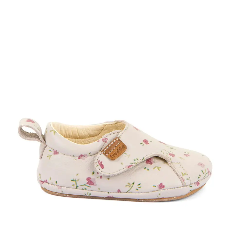 Dětské Barefoot Botičky FRODDO PREWALKERS II flowers -