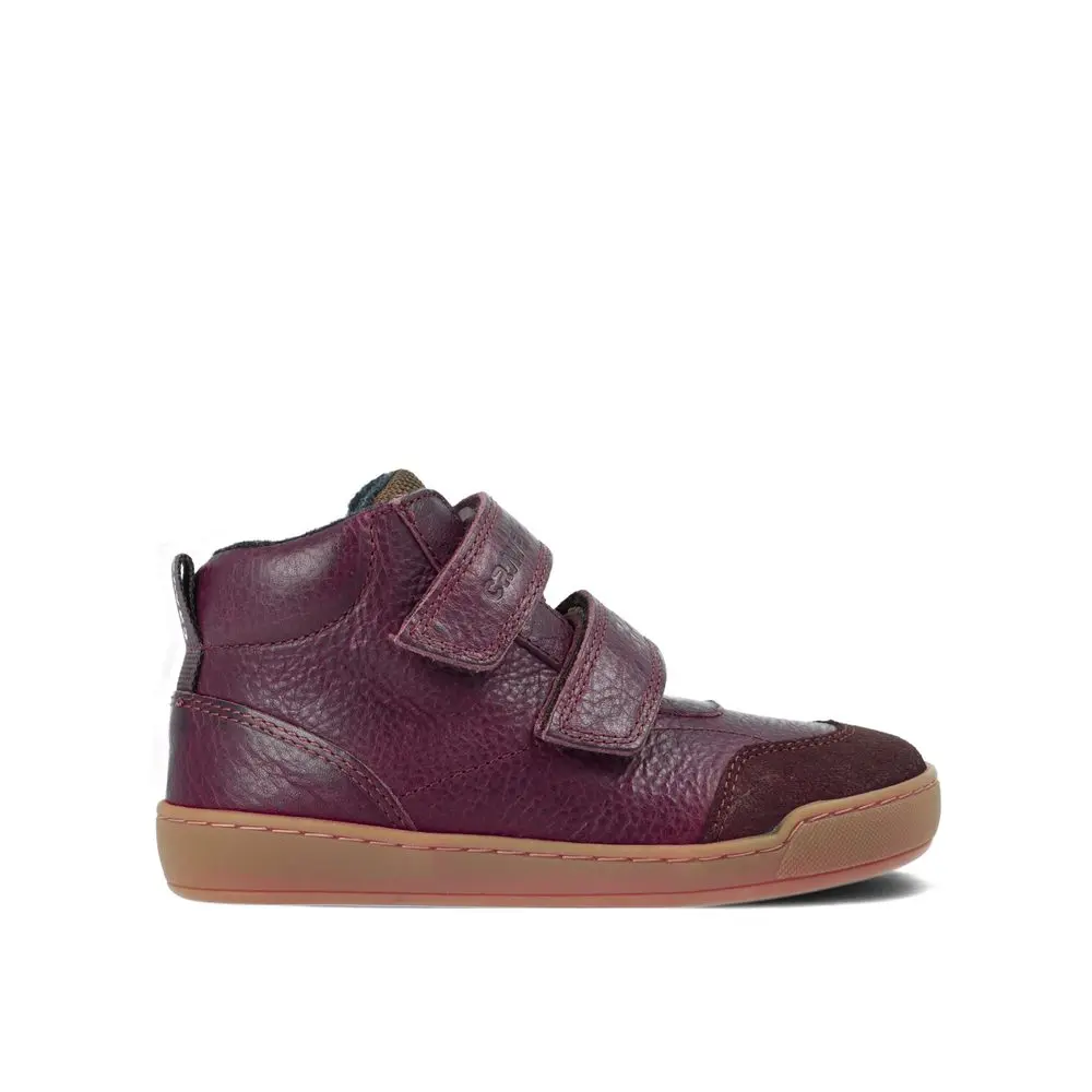 Dětské Barefoot Zimní boty CRAVE TALINN bordó - 24