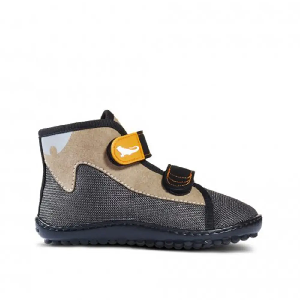 Dětské Barefoot Celoroční boty LEGUANO LEGUANITO SCIPPO ZIP lesní - 26