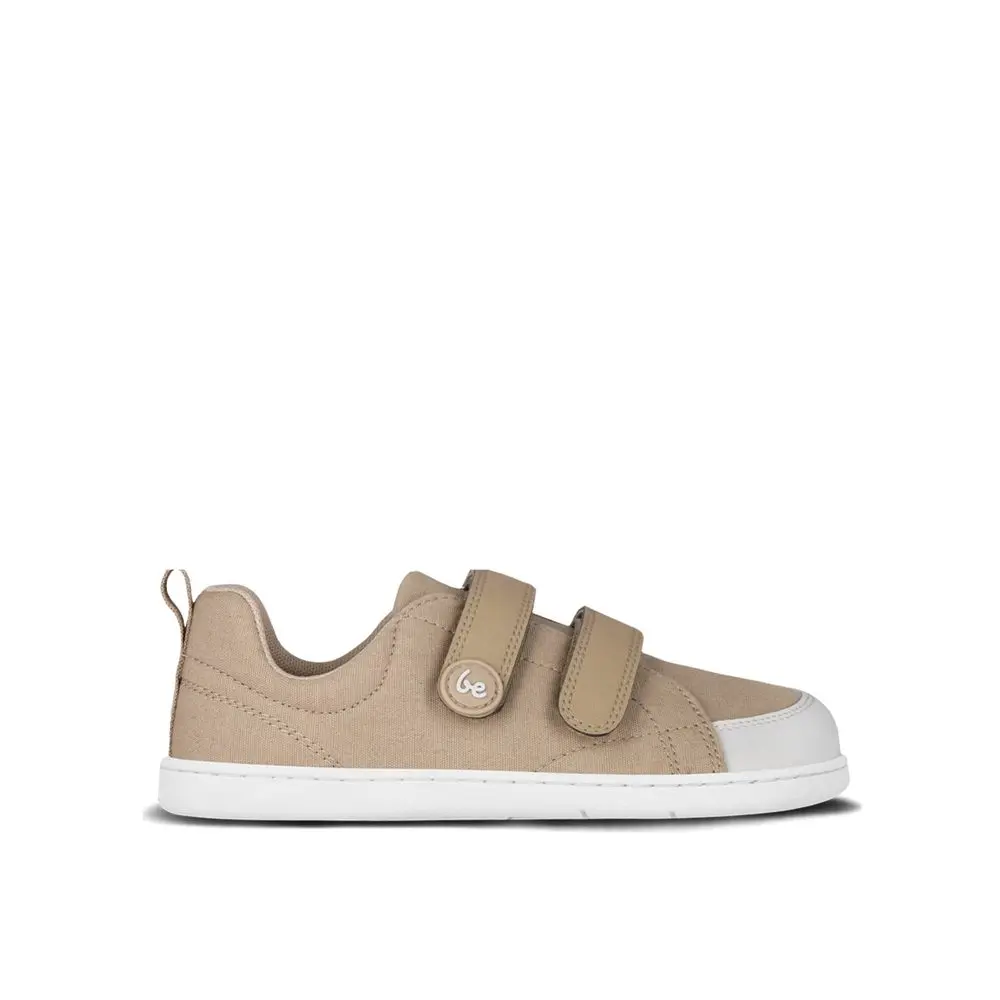 Dětské barefoot tenisky Be Lenka Canvi Kids - Light Brown -