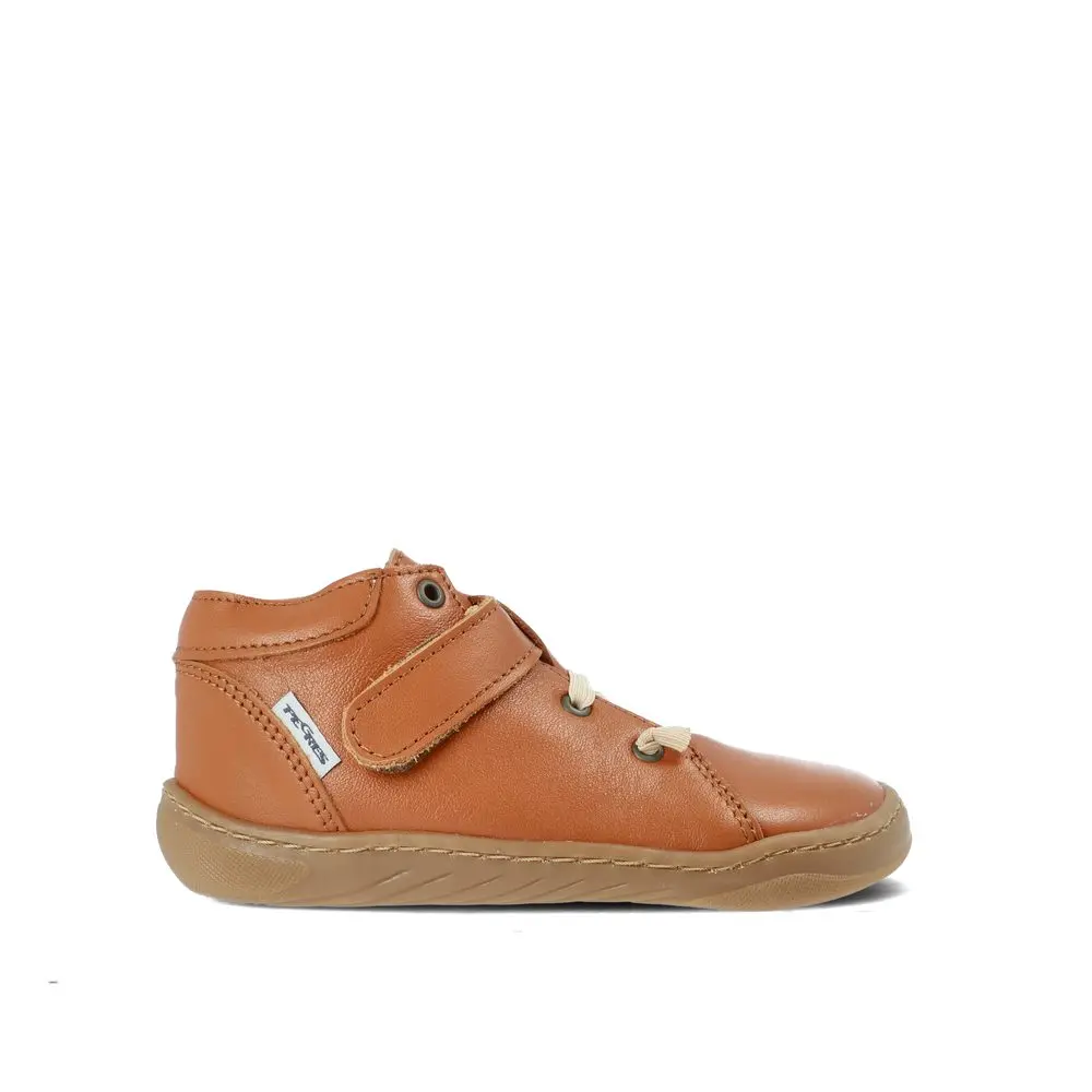 Dětské Barefoot Celoroční boty PEGRES SBF 62 hnědé -