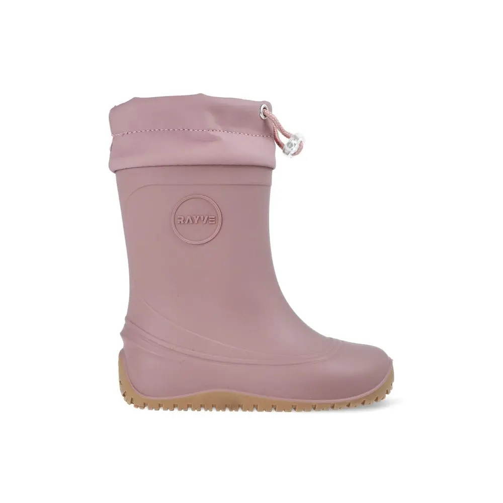 Dětské Barefoot Holínky RAYVE MONSOON COVER pink/caramel