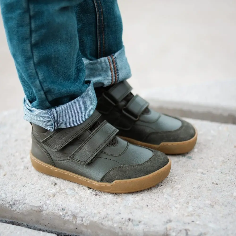 Dětské Barefoot Zimní boty RAYVE TALINN 2.0 zelené -